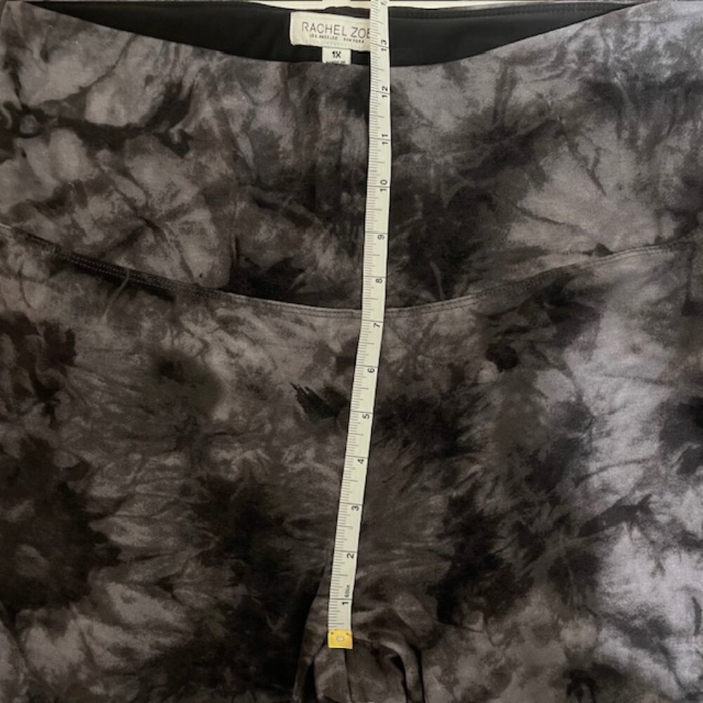 Rachel Zoe Lilac Grey Tie Dye High Rise Leggings - Picture 7 of 7